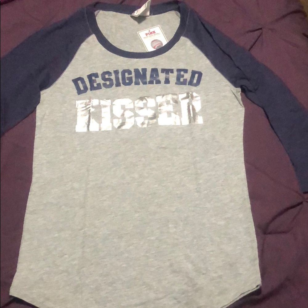Pink Victoria’s Secret New York Yankees Tee
